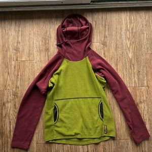 Melanzana Burgundy/Green Men’s Small Micro Grid